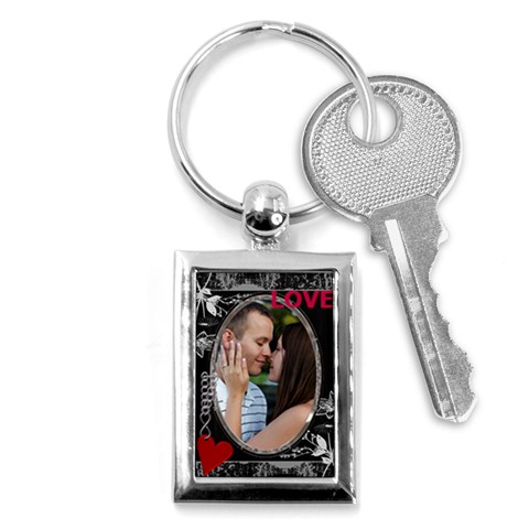 Love Keychain By Lil Front