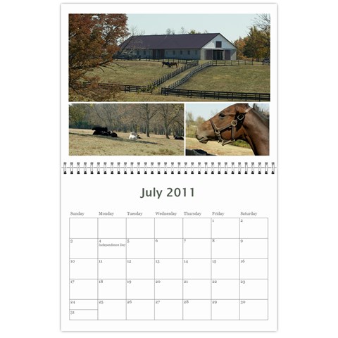 Columbiana Farm Calendar By Rick Conley Jul 2011