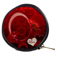 I LOVE you red with lips - Mini Makeup Bag I LOVE you red with lips - Mini Makeup Bag