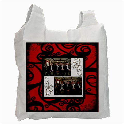 Fantasiaclassic Red Recycle Bag 2 Sides By Catvinnat Front