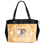 Lacy Heart sunshine oversized office bag 2 - Oversize Office Handbag (2 Sides)
