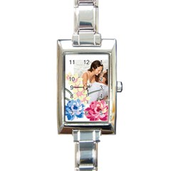 love - Rectangle Italian Charm Watch