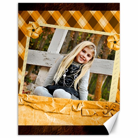 16x12 Canvas Template By Danielle Christiansen 11.86 x15.41  Canvas - 1