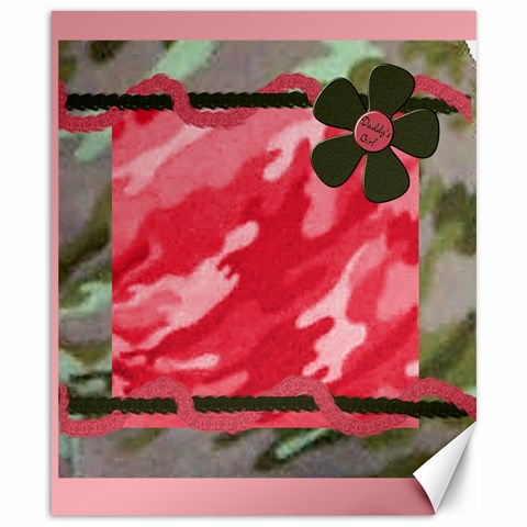 Daddy s Girl Canvas 10x8 By Danielle Christiansen 8.15 x9.66  Canvas - 1