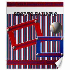 sports fanatic 10x8 canvas template - Canvas 8  x 10 