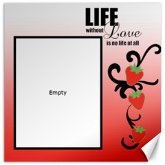 Love - Canvas 20  X 20 