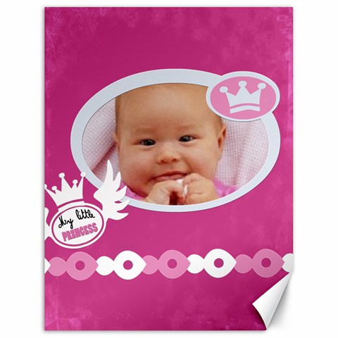 Baby Girl 17.8 x23.08  Canvas - 1