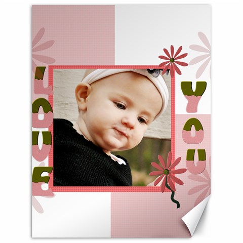 Love You 24 X18 Canvas By Danielle Christiansen 17.8 x23.08  Canvas - 1