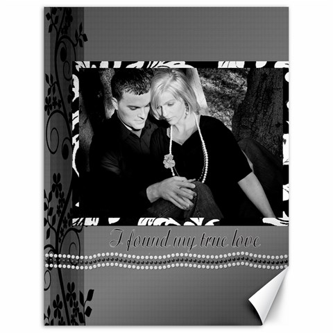 I Found My True Love 24 X18 Canvas By Danielle Christiansen 17.8 x23.08  Canvas - 1