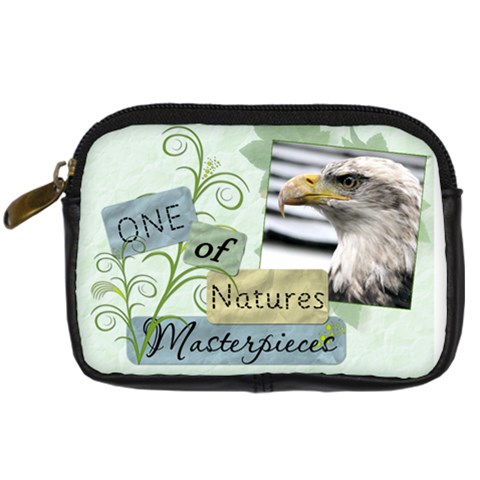 Natures Masterpieces Leather Camera Case By Lil Front