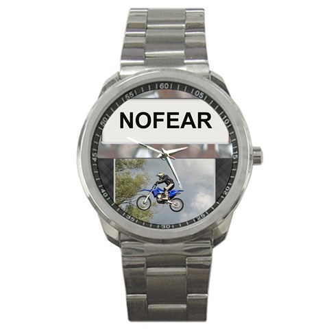 No Fear Sport Metal Watch By Lil Front