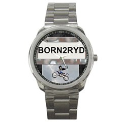 Born To Ride Sport Metal Watch