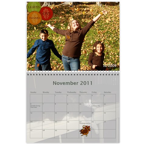 Calendar By Amy Barton Nov 2011