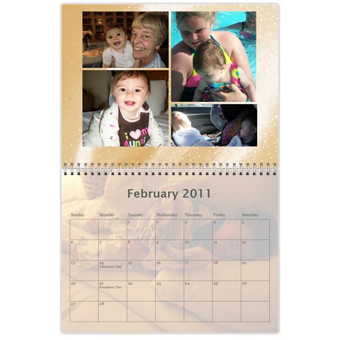 Calendar By Amy Barton Feb 2011