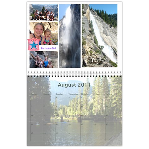 Calendar By Amy Barton Aug 2011
