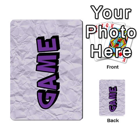 Memory Game With Your Own Photos Back