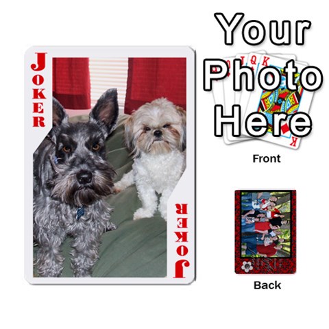 Family Playing Cards By Shari Front - Joker2
