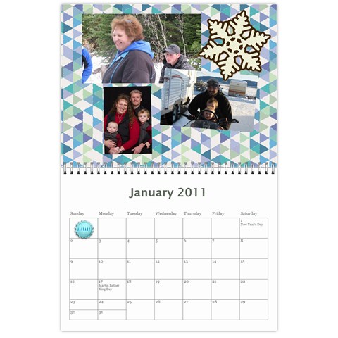 2011 Hepworth Calender 18 Month By Annette Jan 2011
