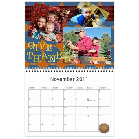 2011 Hepworth Calender 18 Month By Annette Nov 2011