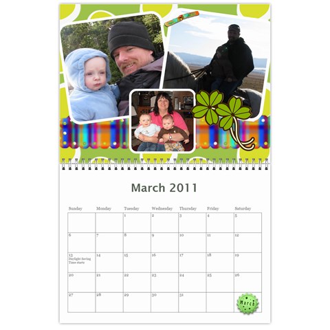 2011 Hepworth Calender 18 Month By Annette Mar 2011