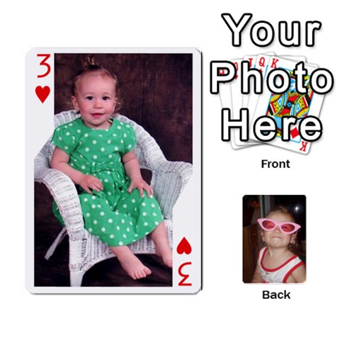 Avery Cards By Pat Front - Heart3