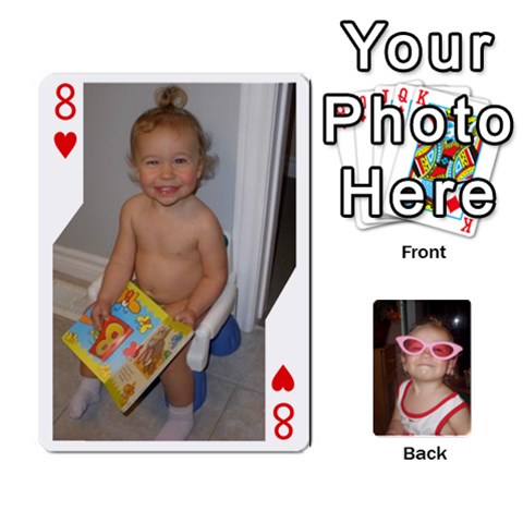 Avery Cards By Pat Front - Heart8
