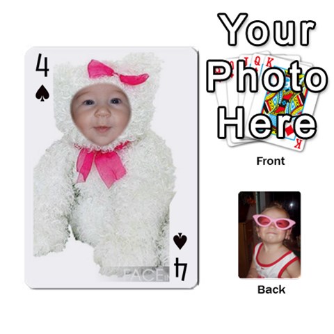 Avery Cards By Pat Front - Spade4