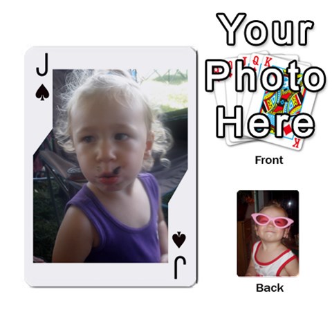 Jack Avery Cards By Pat Front - SpadeJ