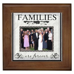 Families are Forever Framed Tile