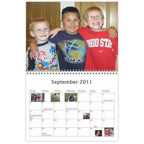 Calendar 2010 Cl By Erica Sep 2011