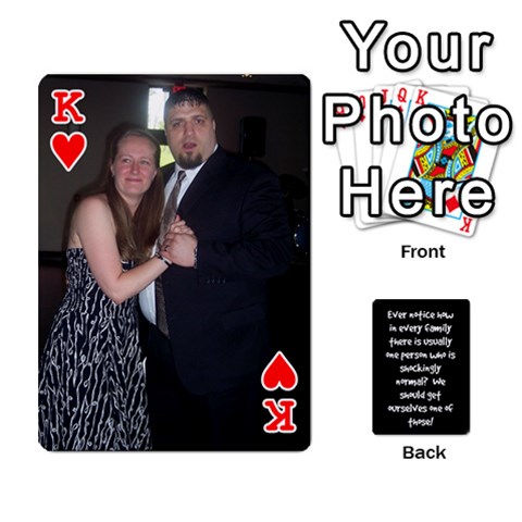 King Cathycards By Cheryl Front - HeartK