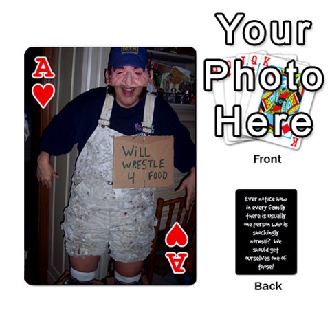 Ace Cathycards By Cheryl Front - HeartA