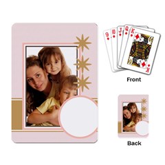 pink - Playing Cards Single Design (Rectangle) pink - Playing Cards Single Design (Rectangle)