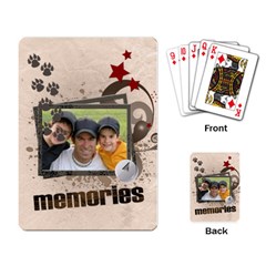Memories Kits - Playing Cards Single Design (Rectangle) Memories Kits - Playing Cards Single Design (Rectangle)