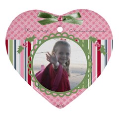 Nicole s Ornament - Ornament (Heart)
