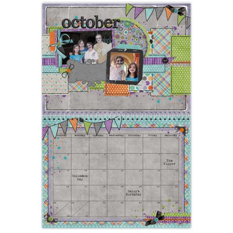 2011 Shabby Calendar By Haley Bach Oct 2011
