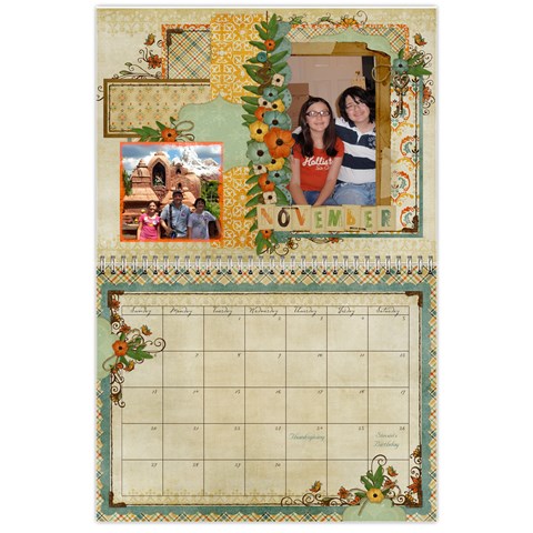 2011 Shabby Calendar By Haley Bach Nov 2011