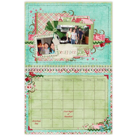 2011 Shabby Calendar By Haley Bach Dec 2011