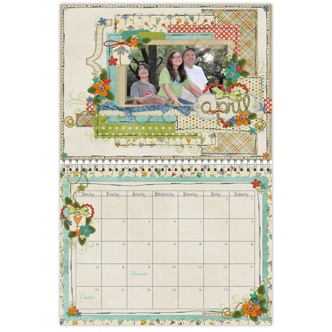 2011 Shabby Calendar By Haley Bach Apr 2011
