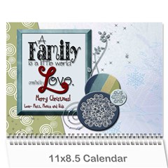 Calendar 2011 - Wall Calendar 11  x 8.5  (12-Months)