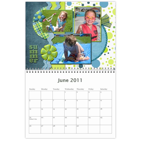 Calendar 2011 By Monica Jun 2011