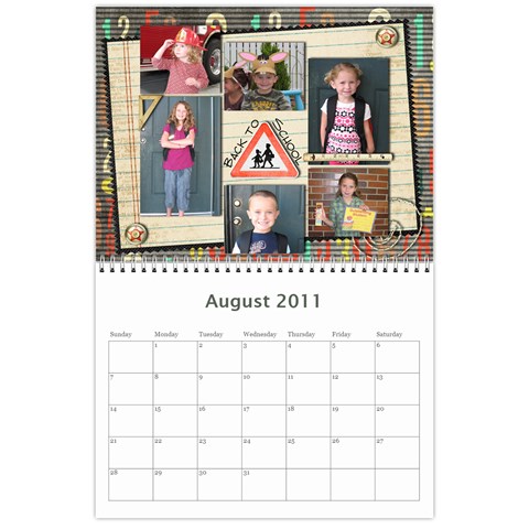 Calendar 2011 By Monica Aug 2011