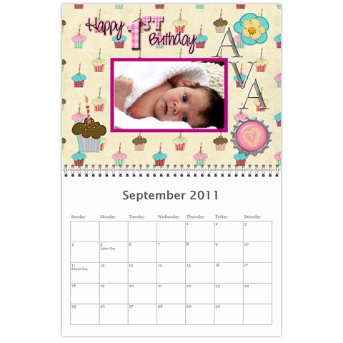 Our Calendars 12 Mo By Kendra Lebo Sep 2011