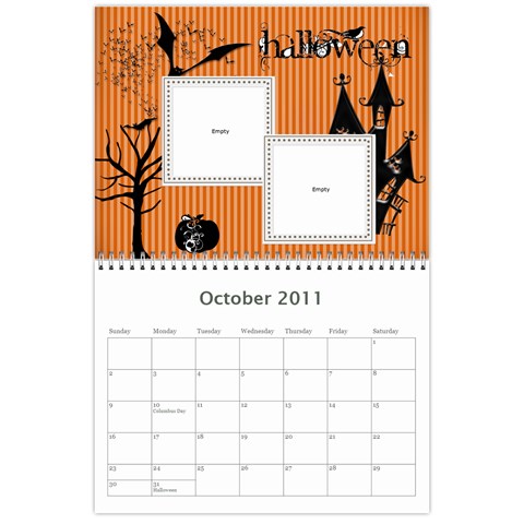 Dad s 2011 Calendar By Angela Cole Oct 2011