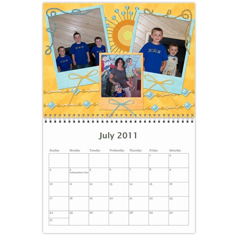Dad s 2011 Calendar By Angela Cole Jul 2011