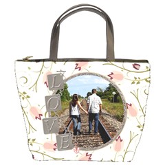 Love Flower Bucket Bag