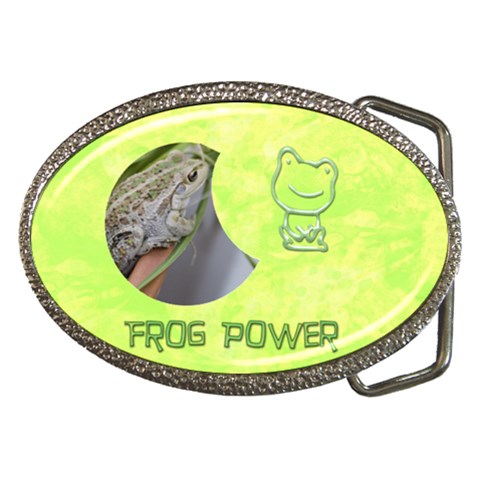 Frog Salad Buckle By Joan T Front