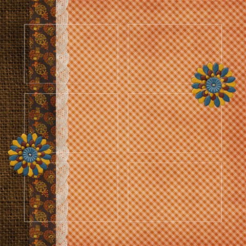 20 Fall Harvest Quick Pages By Mikki 12 x12  Scrapbook Page - 15