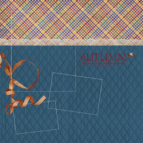 20 Fall Harvest Quick Pages By Mikki 12 x12  Scrapbook Page - 17