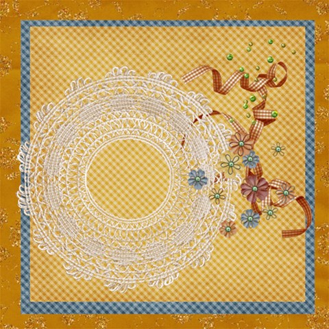 20 Fall Harvest Quick Pages By Mikki 12 x12  Scrapbook Page - 3